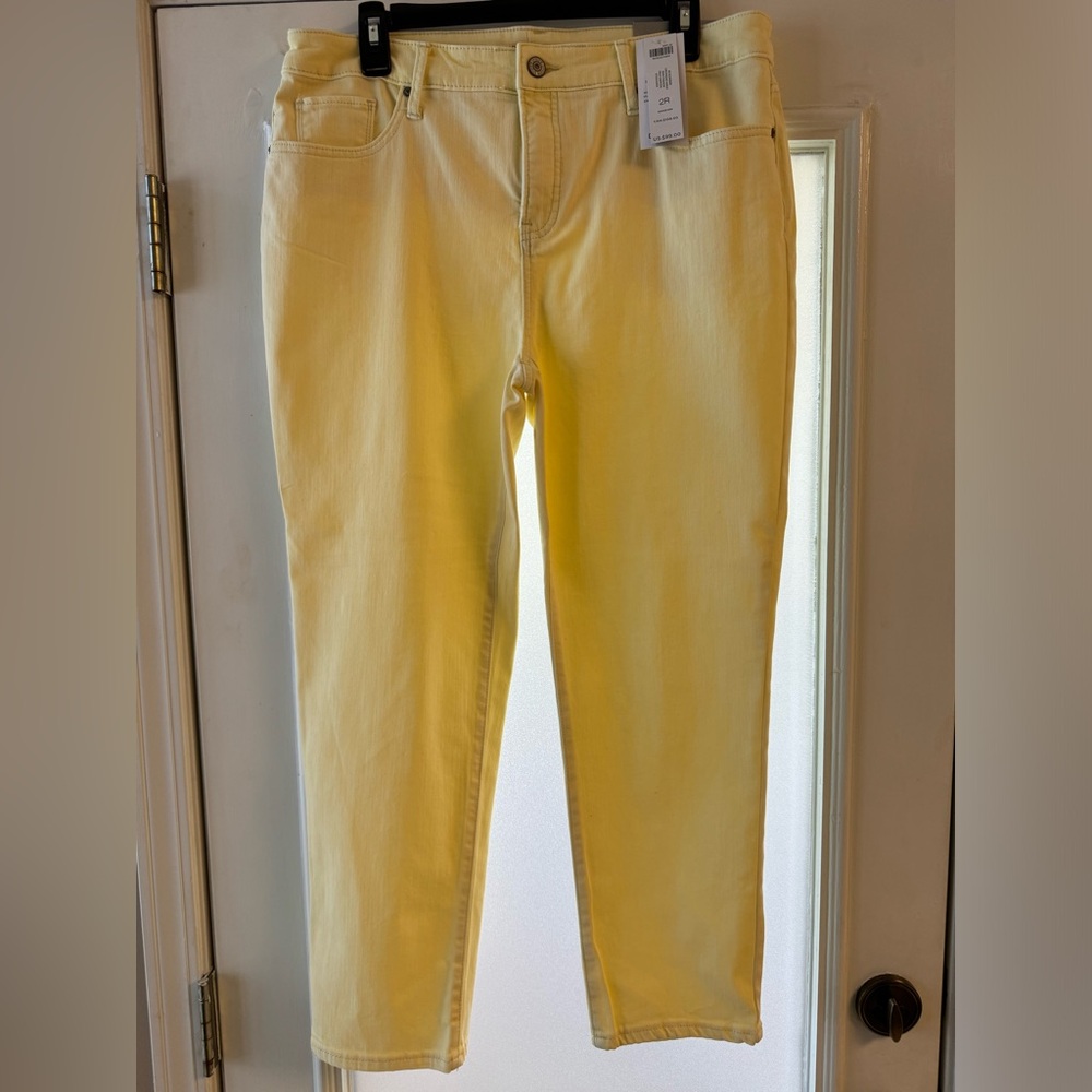 Chicos Yellow Denim Jeans